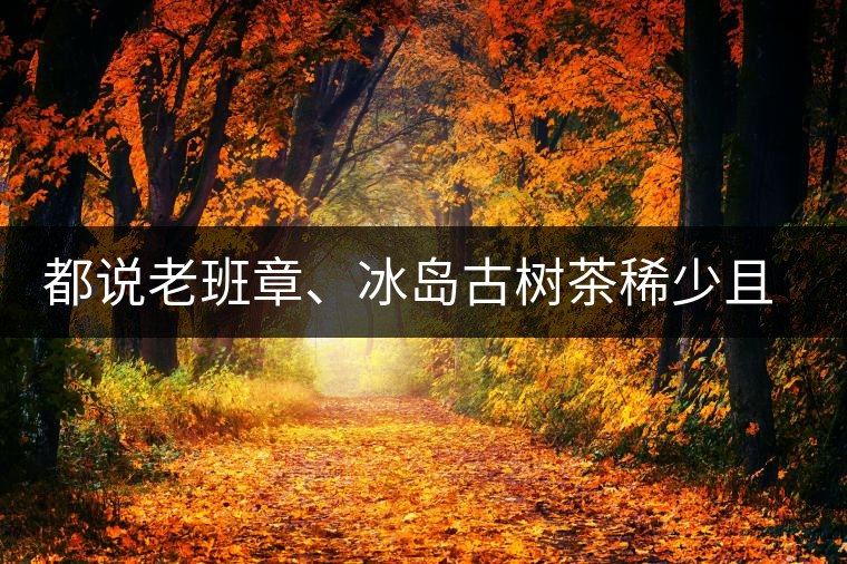 都說老班章、冰島古樹茶稀少且貴,那為什么你能輕易買到都說老班章、冰島古樹茶稀少且貴,那為什么你能輕易買到 都說老班章、冰島古樹茶稀少且貴,那為什么你能輕易買到都說老班章、冰島古樹茶稀少且貴,那為什么你能輕易買到
