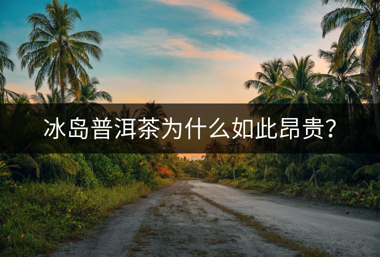 冰島普洱茶為什么如此昂貴? 冰島普洱茶為什么如此昂貴?