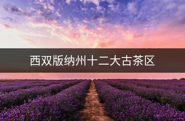 西雙版納州十二大古茶區