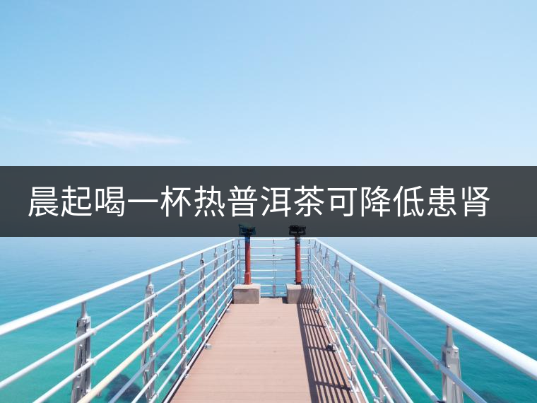 晨起喝一杯熱普洱茶可降低患腎癌幾率 晨起喝一杯熱普洱茶可降低患腎癌幾率