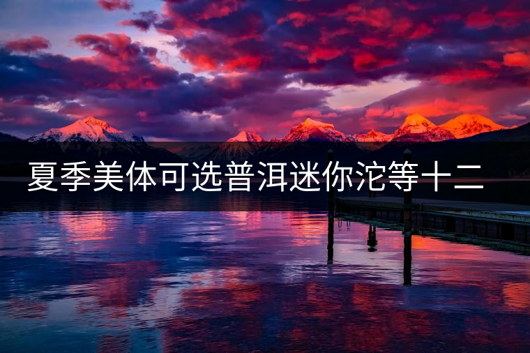 夏季美體可選普洱迷你沱等十二款養顏瘦身茶