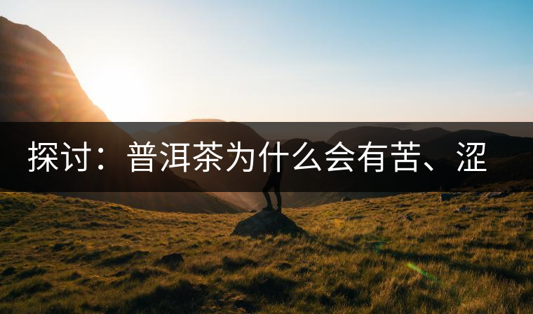 探討：普洱茶為什么會(huì)有苦、澀味兒？