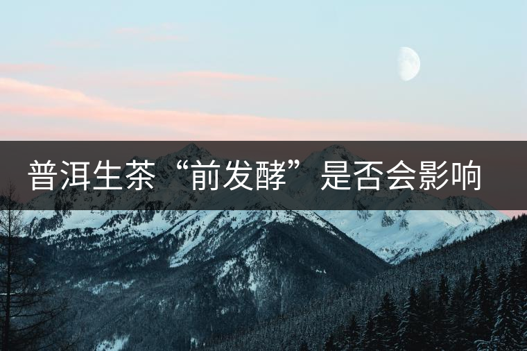 普洱生茶“前發(fā)酵”是否會(huì)影響后期的轉(zhuǎn)化? 普洱生茶“前發(fā)酵”是否會(huì)影響后期的轉(zhuǎn)化?