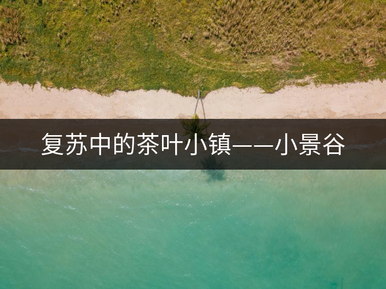 復蘇中的茶葉小鎮——小景谷 復蘇中的茶葉小鎮——小景谷