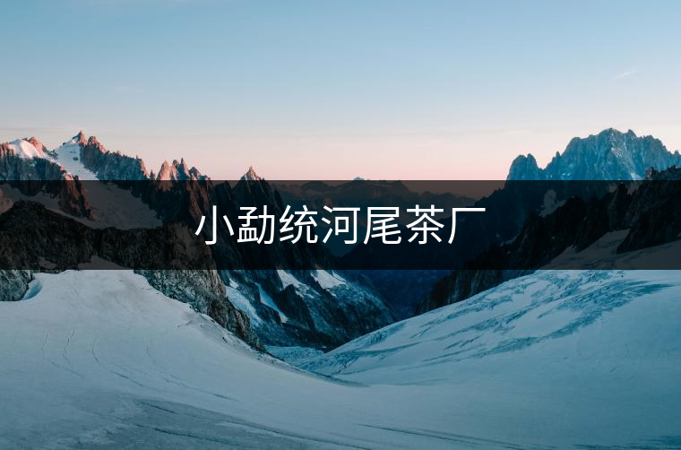 小勐統(tǒng)河尾茶廠