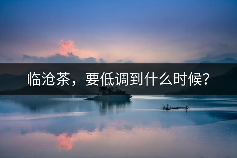 臨滄茶,要低調到什么時候? 臨滄茶,要低調到什么時候?