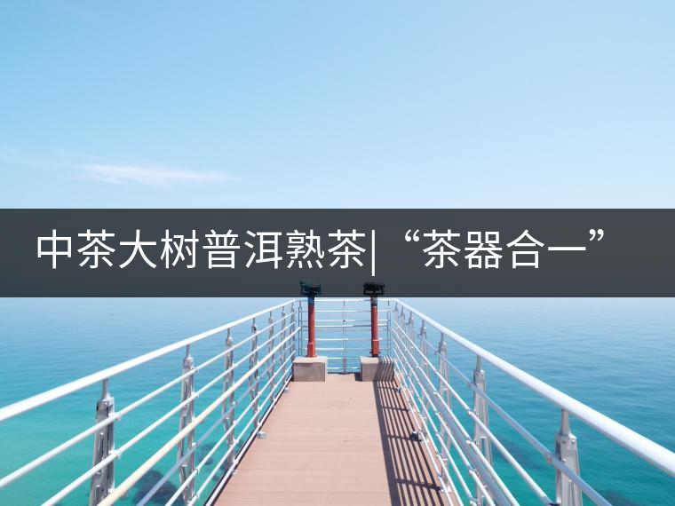 中茶大樹普洱熟茶|“茶器合一”的完美呈現