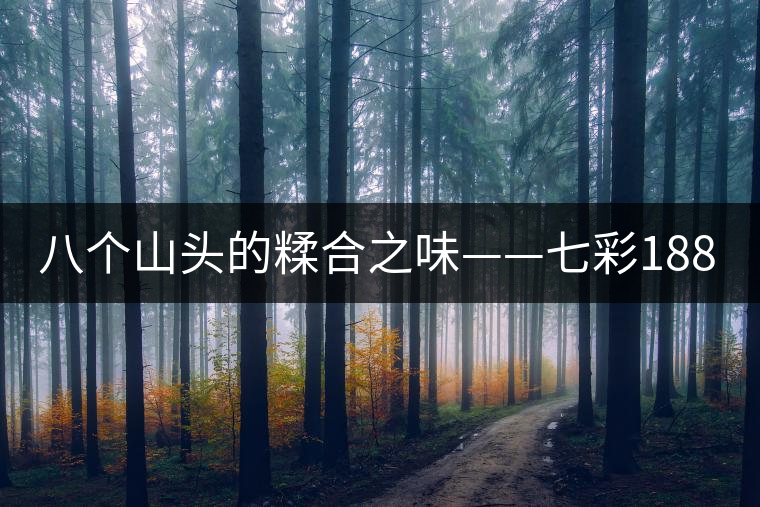 八個(gè)山頭的糅合之味——七彩1889