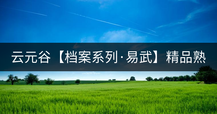 云元谷【檔案系列·易武】精品熟茶,精裝上市! 云元谷【檔案系列·易武】精品熟茶,精裝上市!