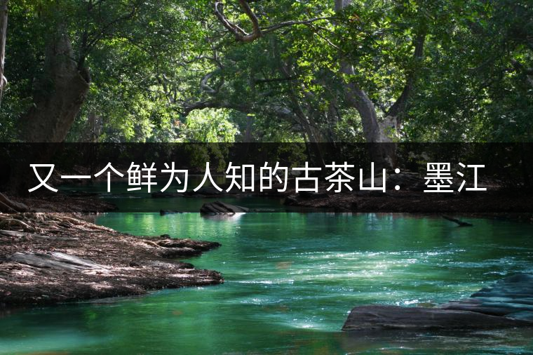 又一個(gè)鮮為人知的古茶山:墨江須立貢茶 又一個(gè)鮮為人知的古茶山:墨江須立貢茶