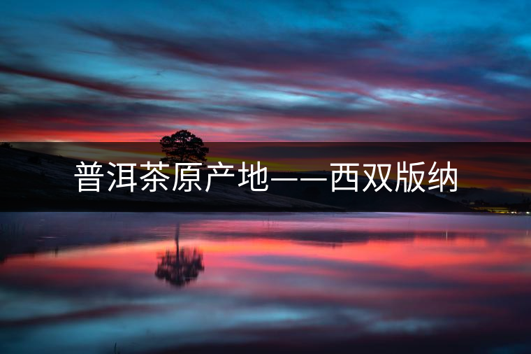 普洱茶原產地——西雙版納 普洱茶原產地——西雙版納