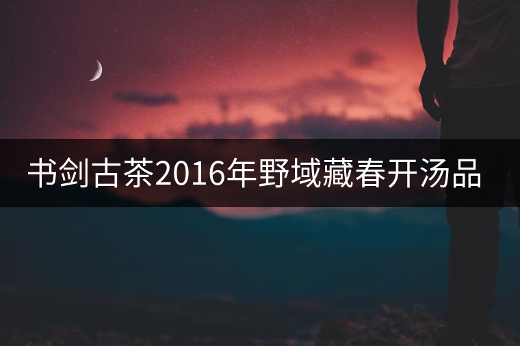 書劍古茶2016年野域藏春開湯品鑒！