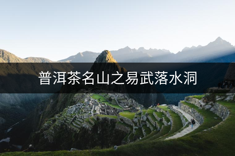 普洱茶名山之易武落水洞