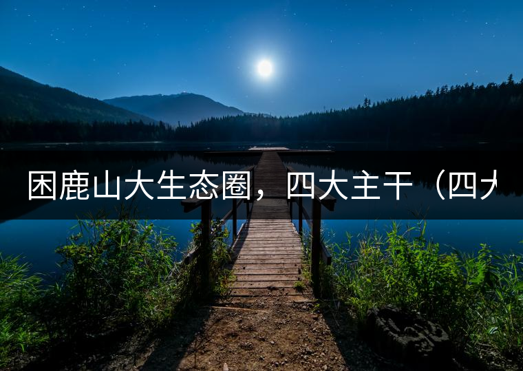 困鹿山大生態(tài)圈，四大主干（四大核心價值）