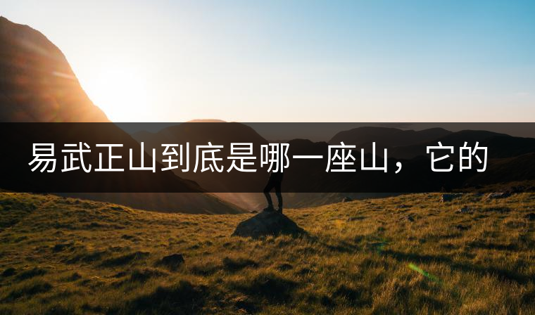 易武正山到底是哪一座山,它的含義你了解嗎? 易武正山到底是哪一座山,它的含義你了解嗎?