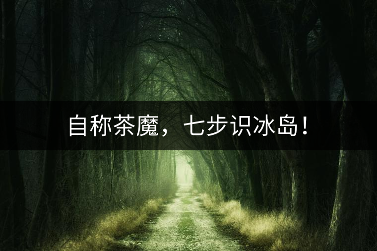 自稱茶魔，七步識冰島！