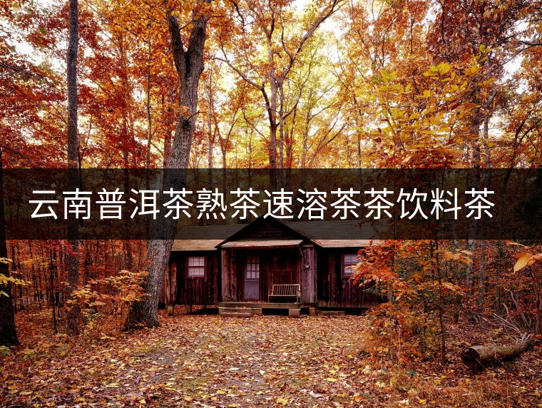 云南普洱茶熟茶速溶茶茶飲料茶粉加嘉茶悅7天茶精萃便攜旅行裝 云南普洱茶熟茶速溶茶茶飲料茶粉加嘉茶悅7天茶精萃便攜旅行裝