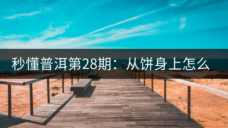 秒懂普洱第28期:從餅身上怎么辨識干倉與濕倉 普洱茶? 秒懂普洱第28期:從餅身上怎么辨識干倉與濕倉 普洱茶?