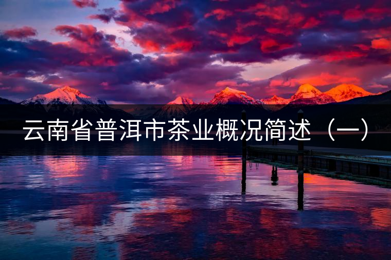 云南省普洱市茶業概況簡述（一）