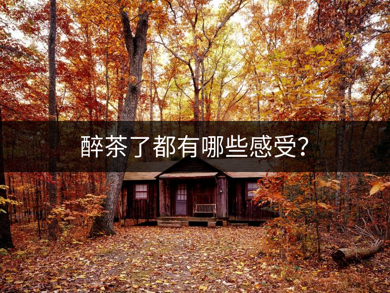 醉茶了都有哪些感受? 醉茶了都有哪些感受?