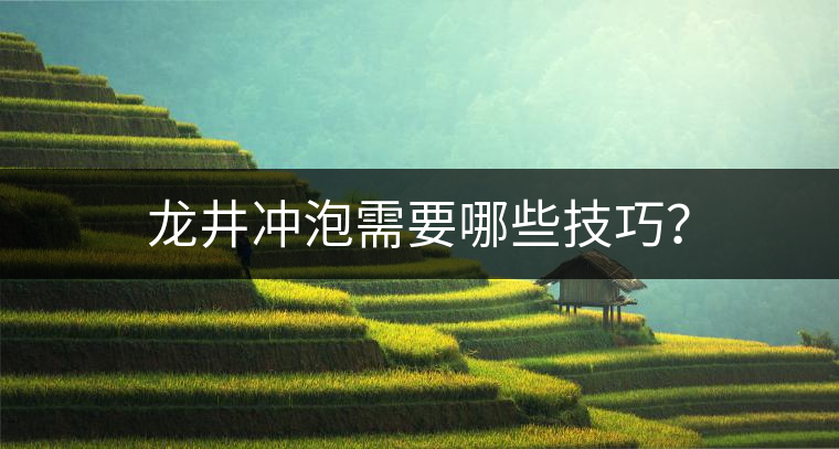 龍井沖泡需要哪些技巧？