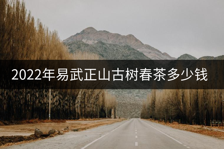 2022年易武正山古樹春茶多少錢一公斤？