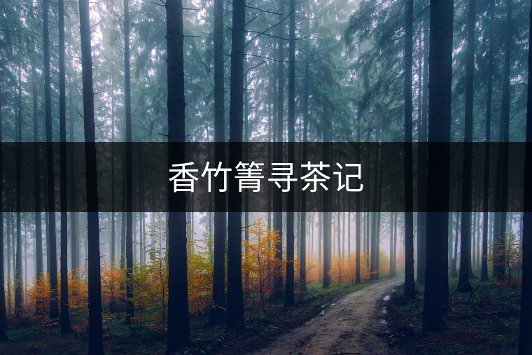 香竹箐尋茶記 香竹箐尋茶記
