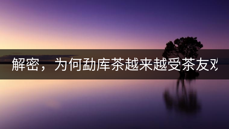 解密,為何勐庫茶越來越受茶友歡迎! 解密,為何勐庫茶越來越受茶友歡迎!