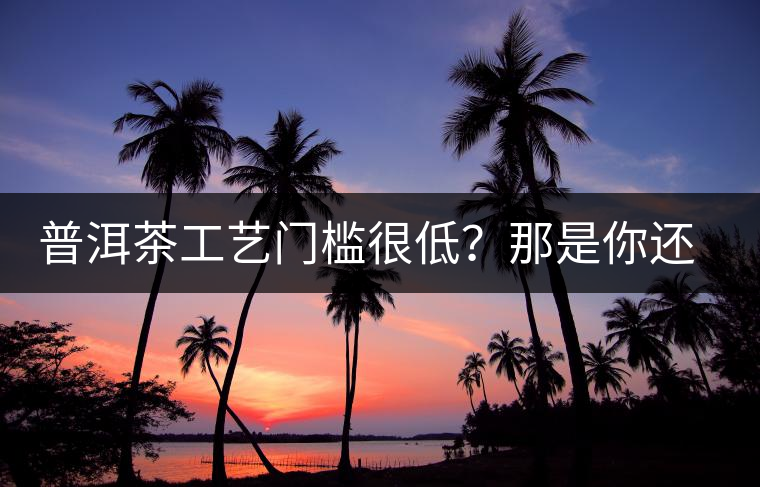 普洱茶工藝門檻很低？那是你還沒有參透工藝與自然之間的奧秘！