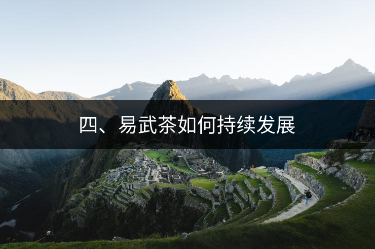 四、易武茶如何持續發展